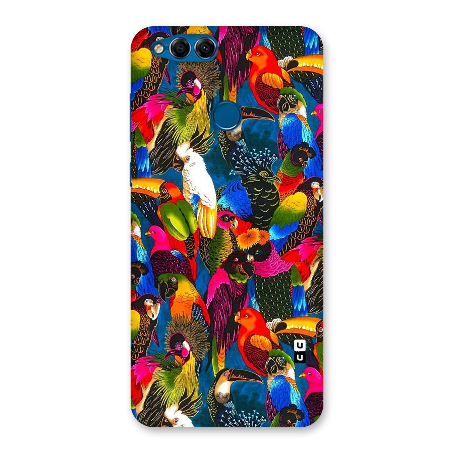 Parrot Art Back Case for Honor 7X