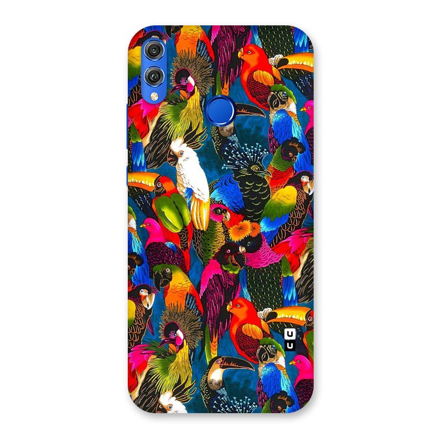 Parrot Art Back Case for Honor 8X