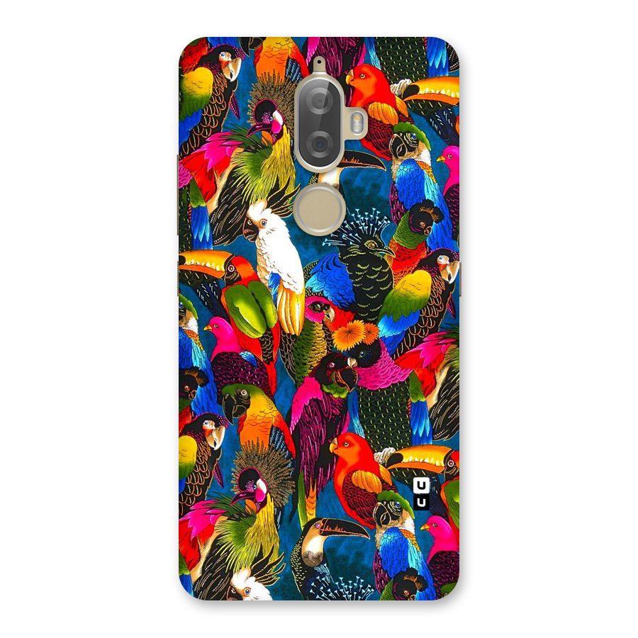 Parrot Art Back Case for Lenovo K8 Plus