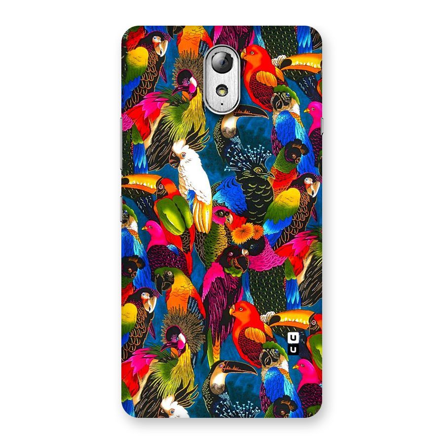 Parrot Art Back Case for Lenovo Vibe P1M