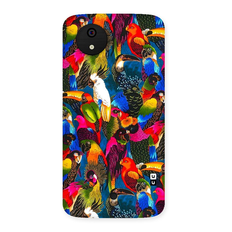 Parrot Art Back Case for Micromax Canvas A1