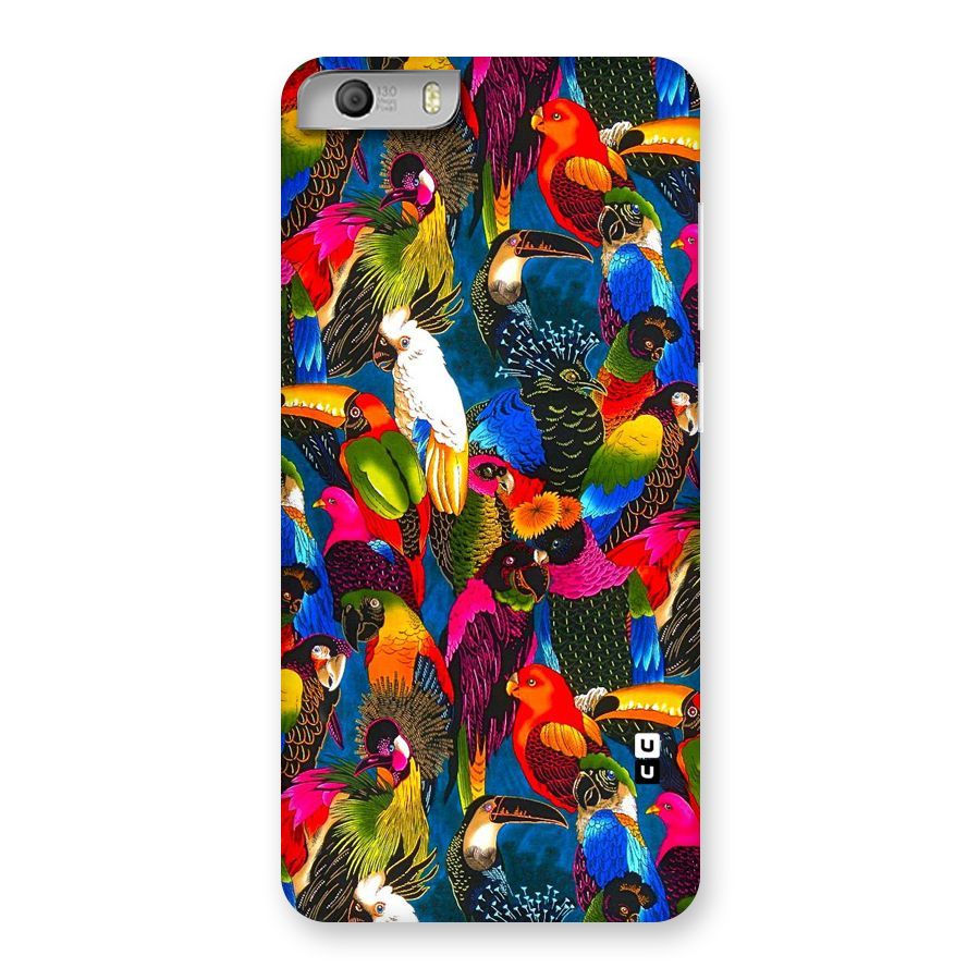 Parrot Art Back Case for Micromax Canvas Knight 2