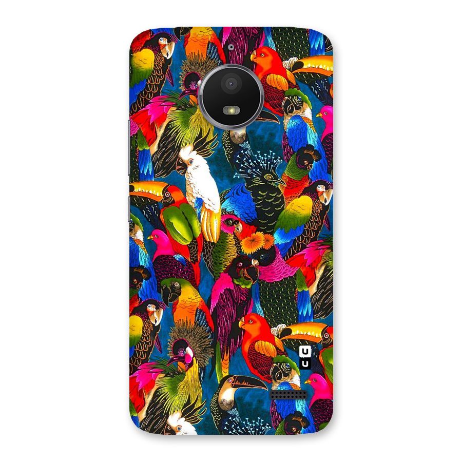 Parrot Art Back Case for Moto E4