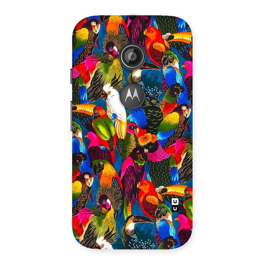 Parrot Art Back Case for Moto E 2nd Gen