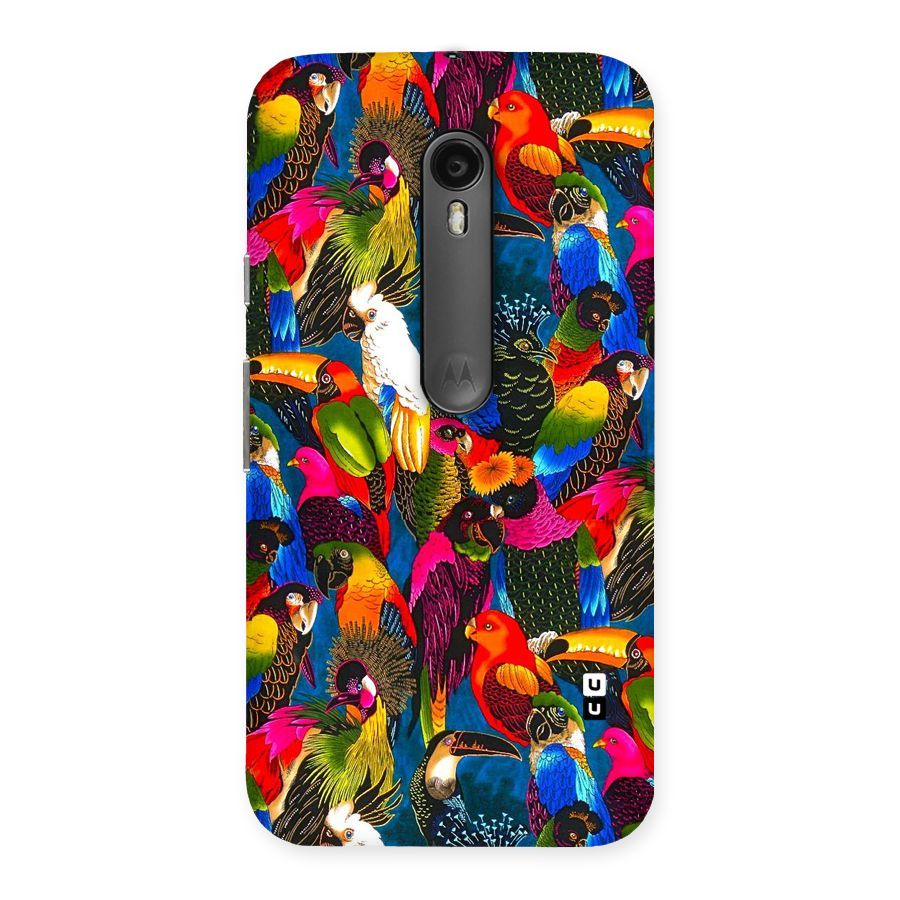 Parrot Art Back Case for Moto G3