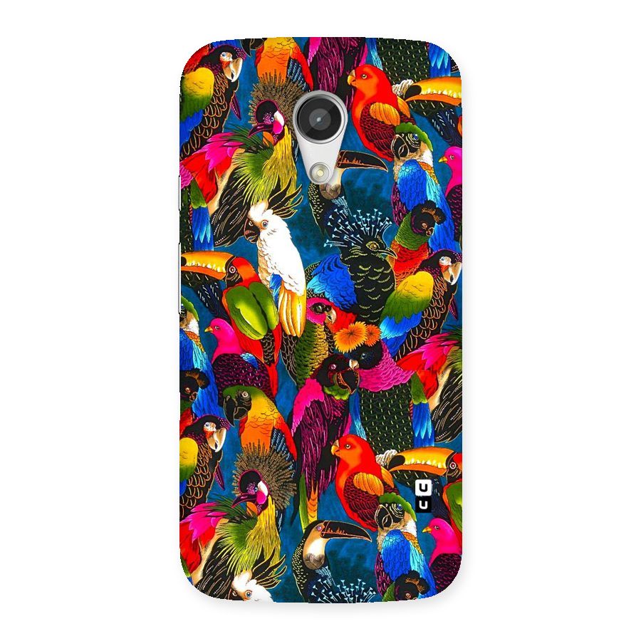 Parrot Art Back Case for Moto G 2nd Gen