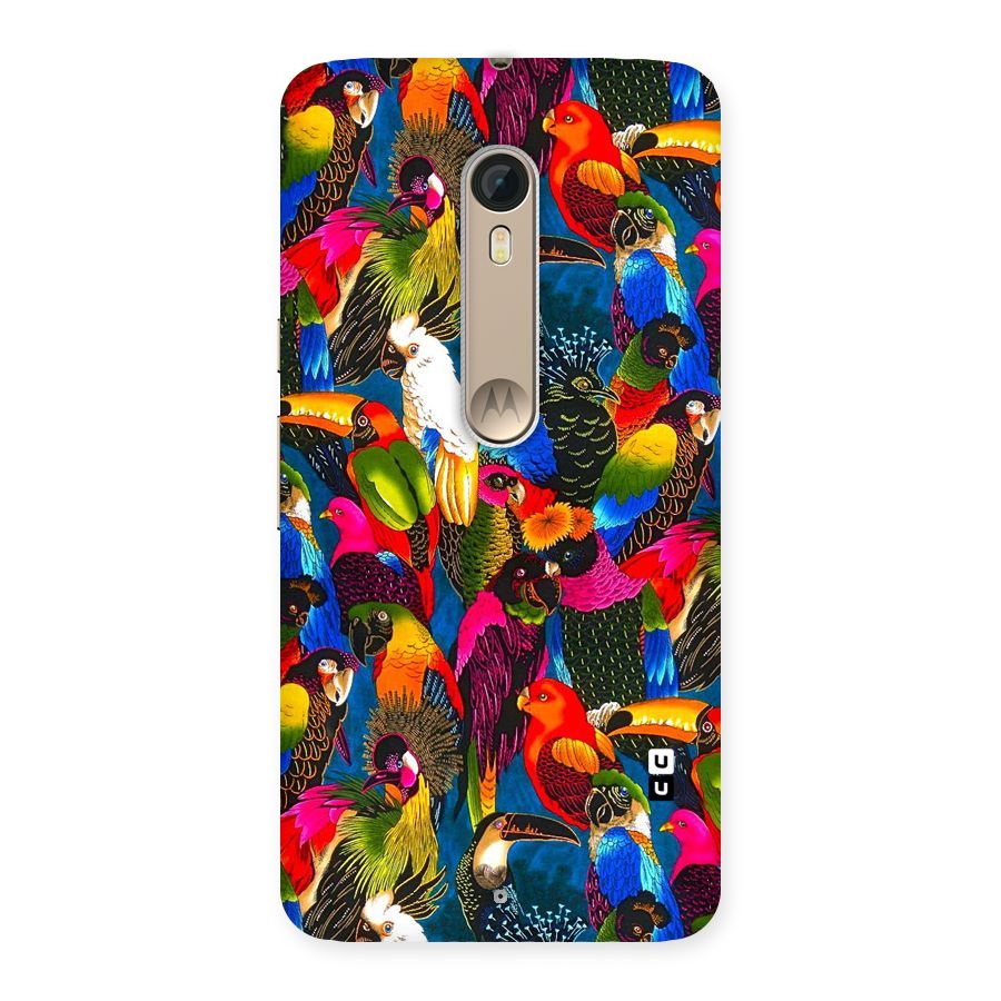 Parrot Art Back Case for Motorola Moto X Style