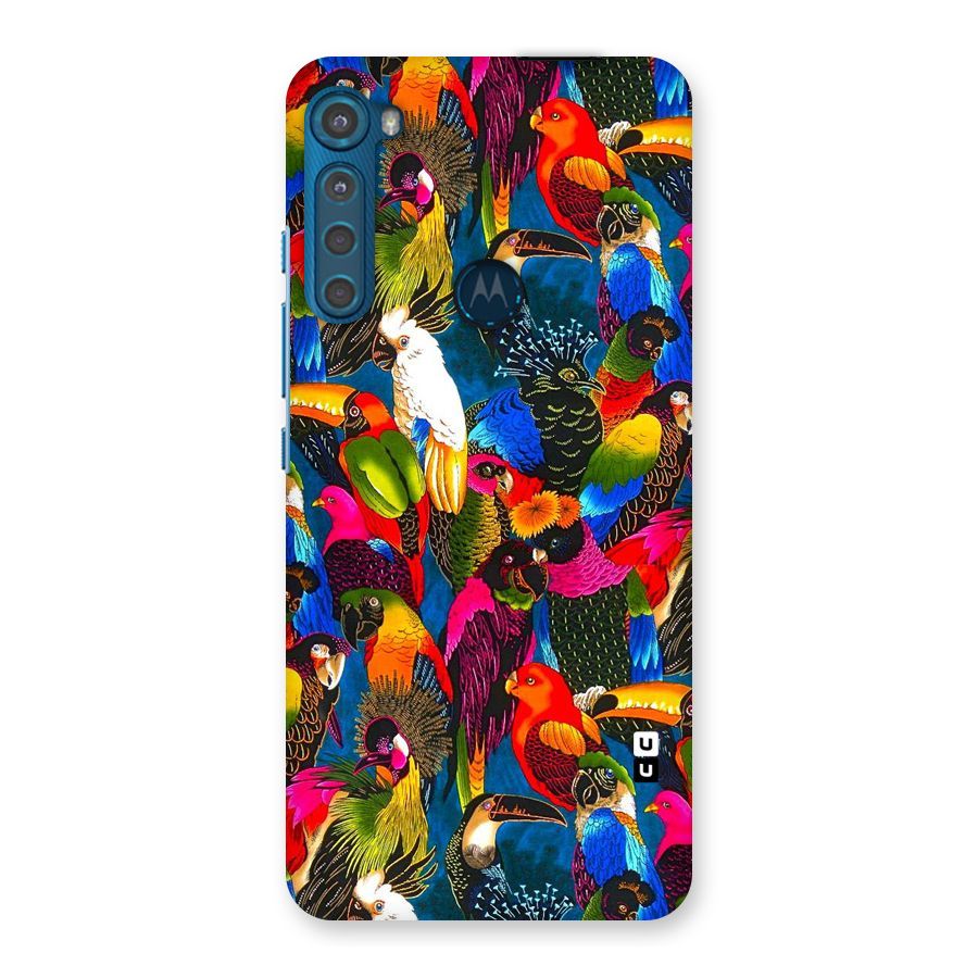 Parrot Art Back Case for Motorola One Fusion Plus