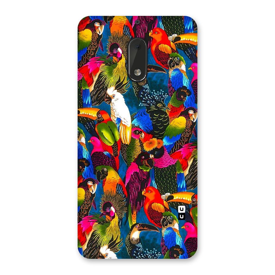 Parrot Art Back Case for Nokia 6