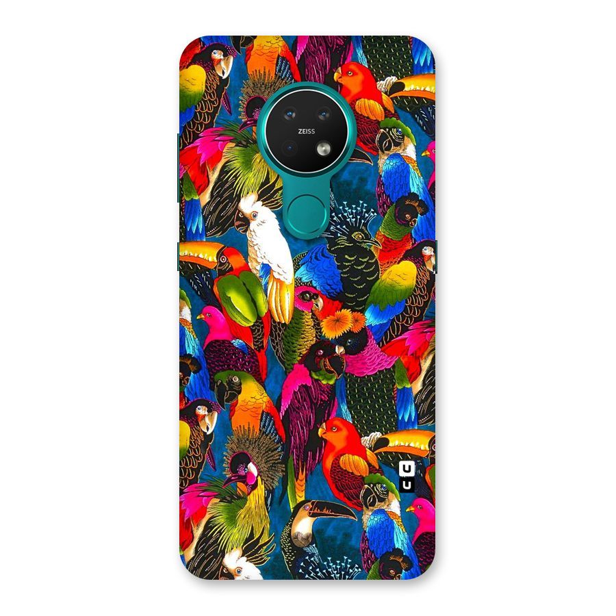 Parrot Art Back Case for Nokia 7.2