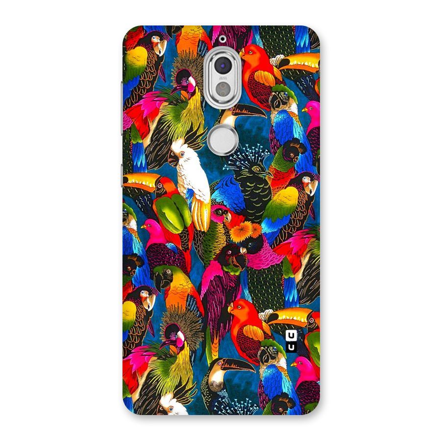 Parrot Art Back Case for Nokia 7