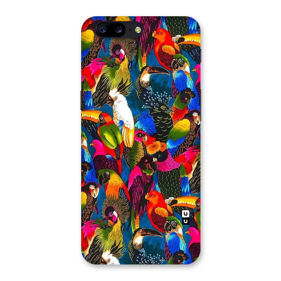 Parrot Art Back Case for OnePlus 5