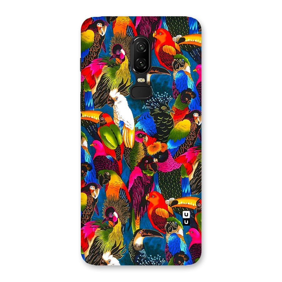Parrot Art Back Case for OnePlus 6