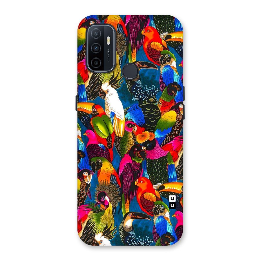 Parrot Art Back Case for Oppo A32