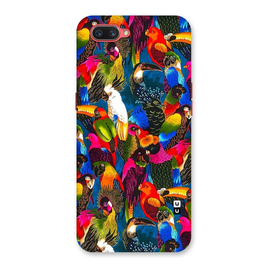 Parrot Art Back Case for Oppo A3s