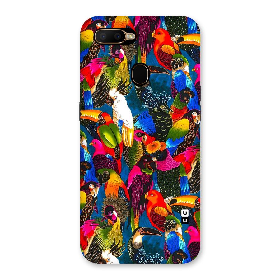 Parrot Art Back Case for Oppo A5s