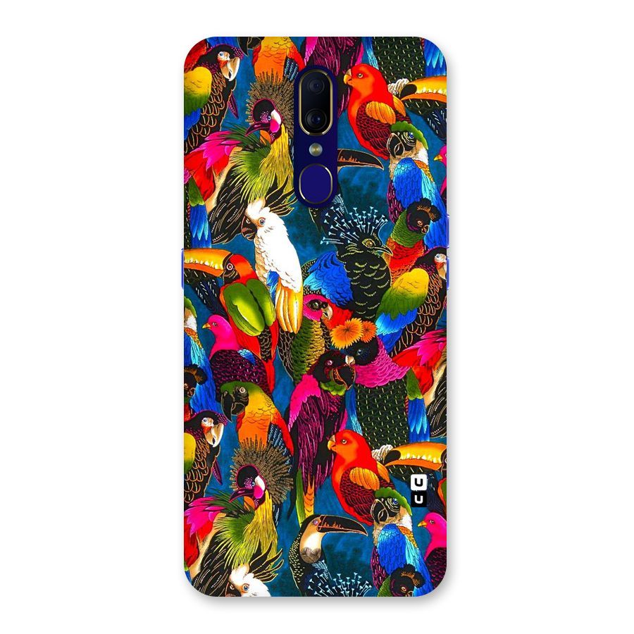 Parrot Art Back Case for Oppo F11