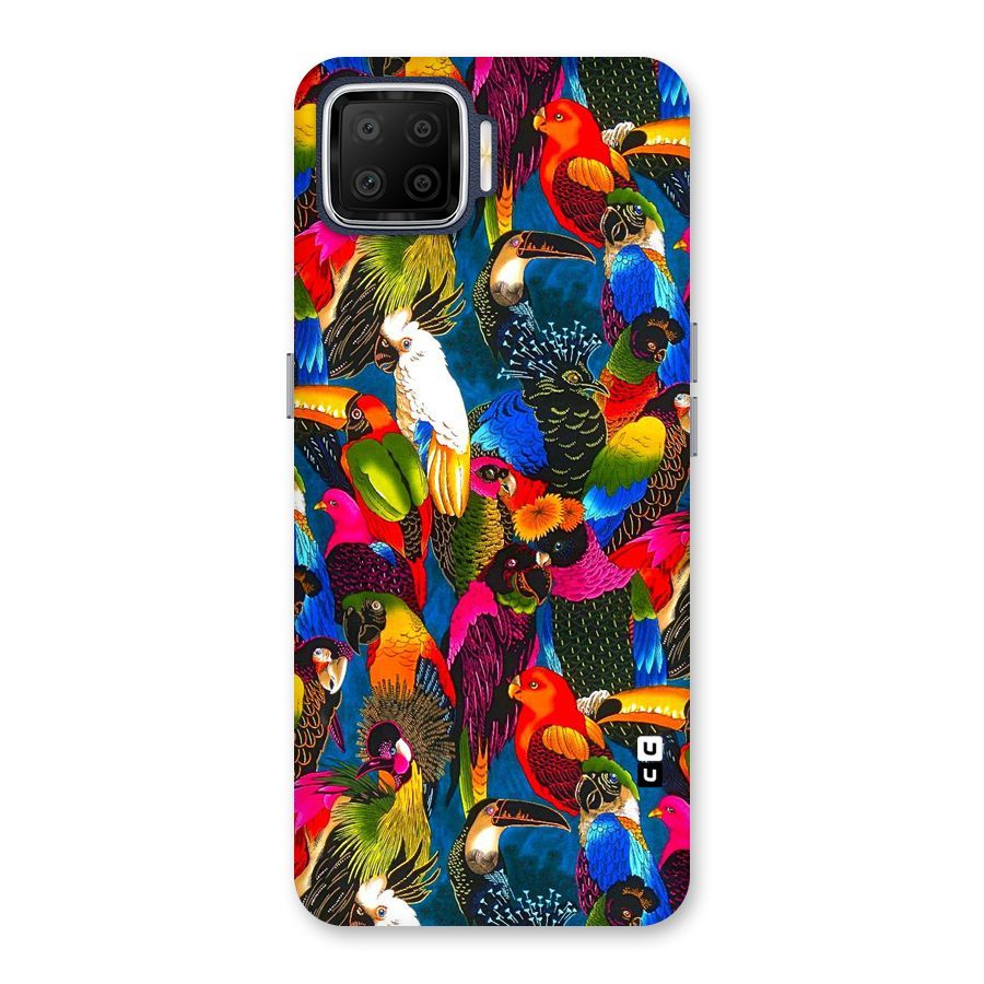 Parrot Art Back Case for Oppo F17