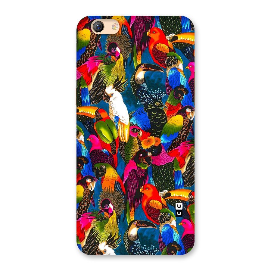 Parrot Art Back Case for Oppo F3 Plus
