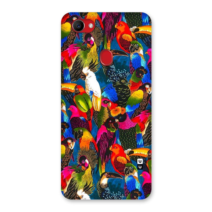 Parrot Art Back Case for Oppo F7