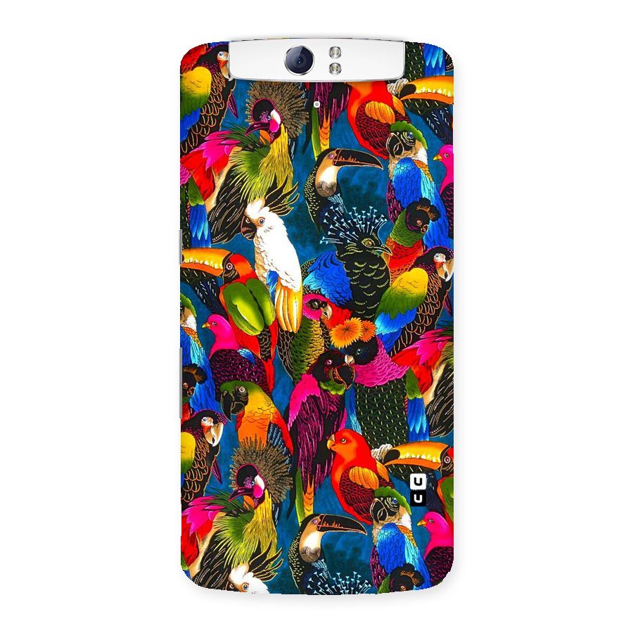 Parrot Art Back Case for Oppo N1