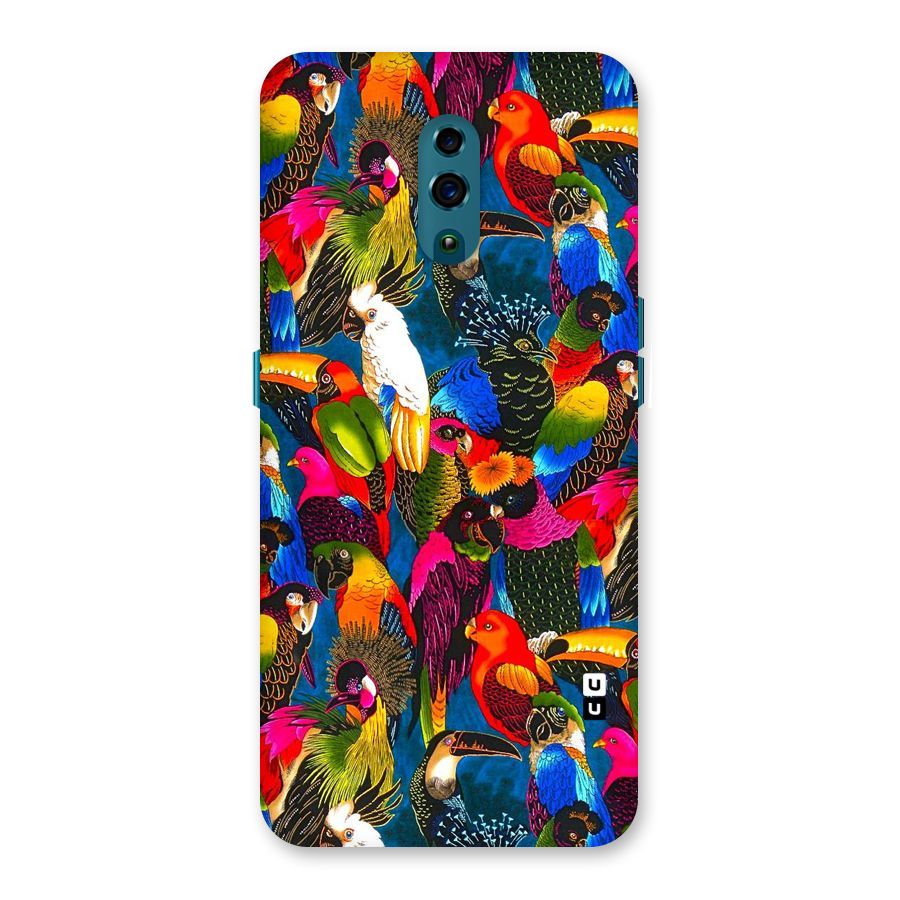 Parrot Art Back Case for Oppo Reno