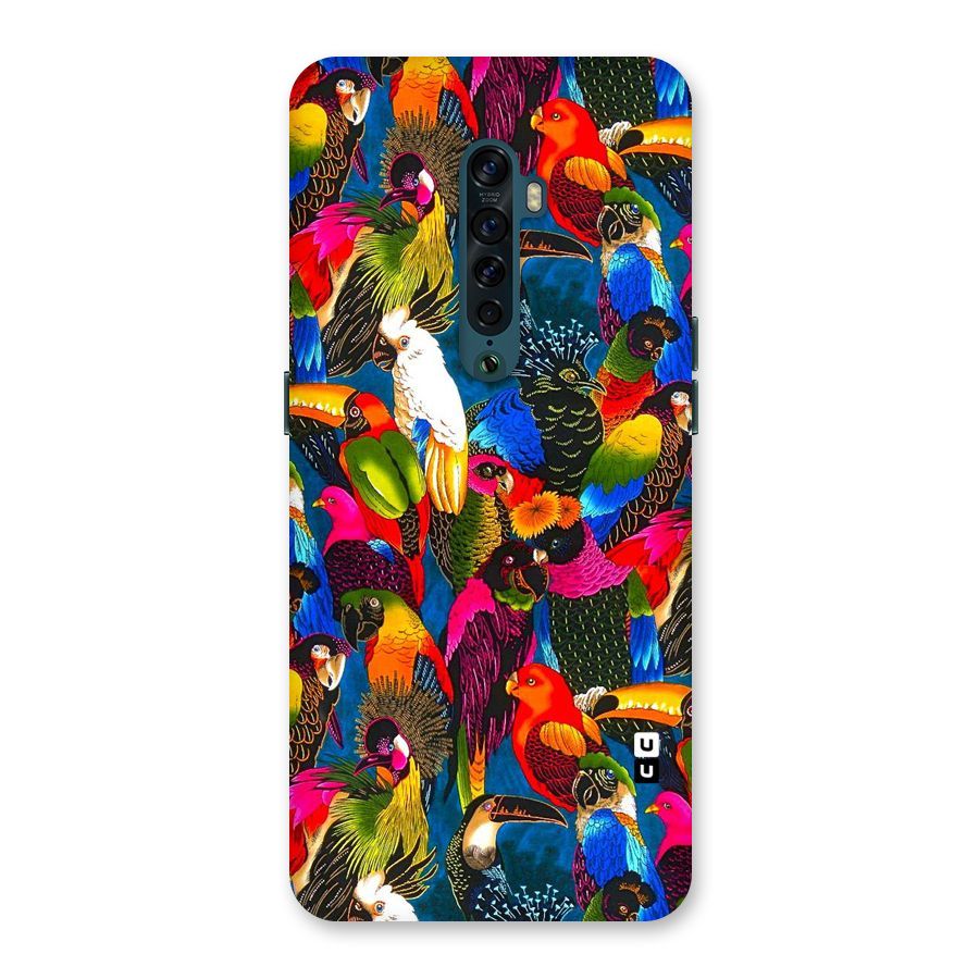 Parrot Art Back Case for Oppo Reno2