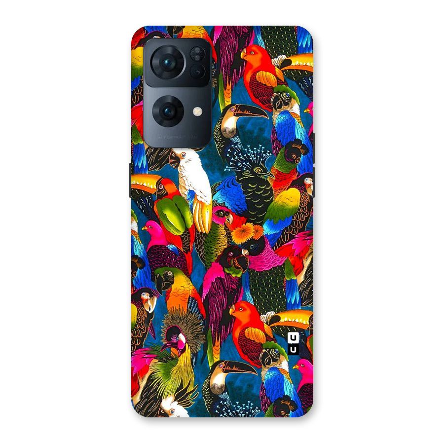 Parrot Art Back Case for Oppo Reno7 Pro 5G