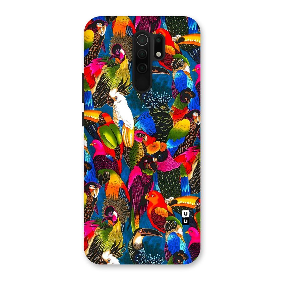 Parrot Art Back Case for Poco M2