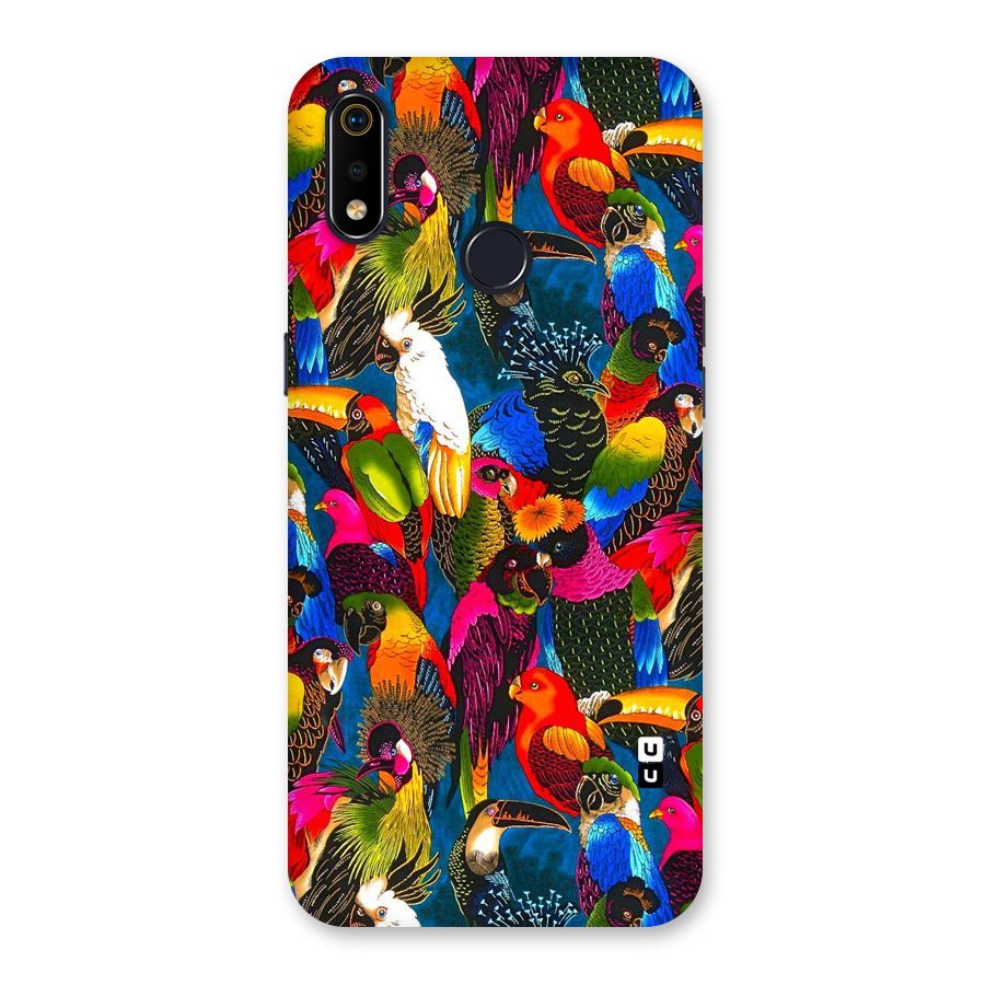 Parrot Art Back Case for Realme 3i