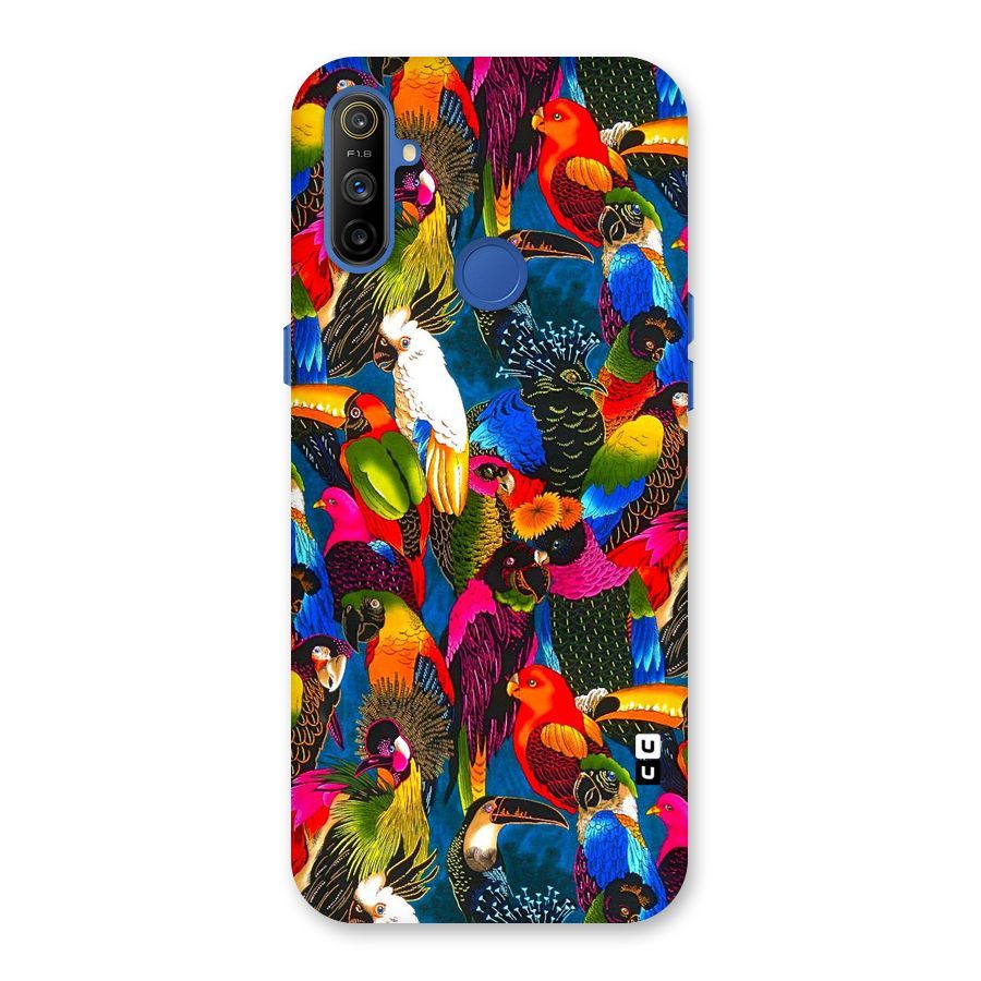 Parrot Art Back Case for Realme Narzo 10A