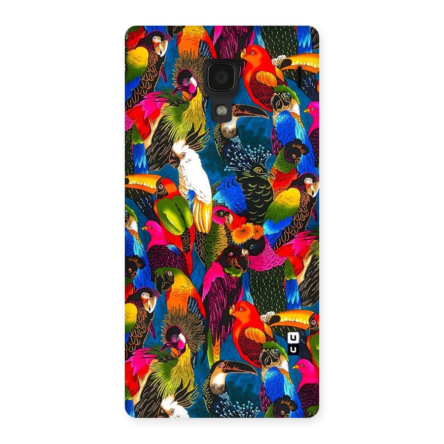 Parrot Art Back Case for Redmi 1S