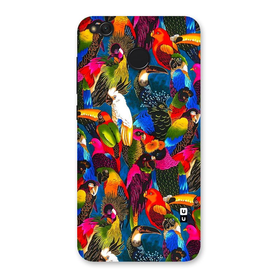 Parrot Art Back Case for Redmi 4