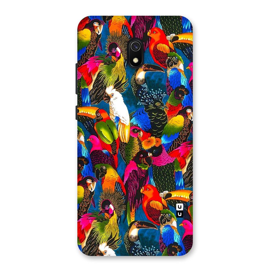 Parrot Art Back Case for Redmi 8A