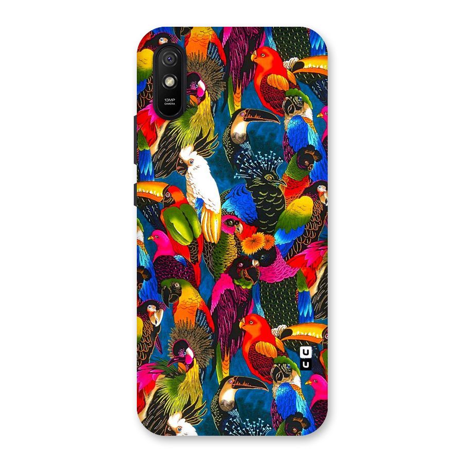 Parrot Art Back Case for Redmi 9i