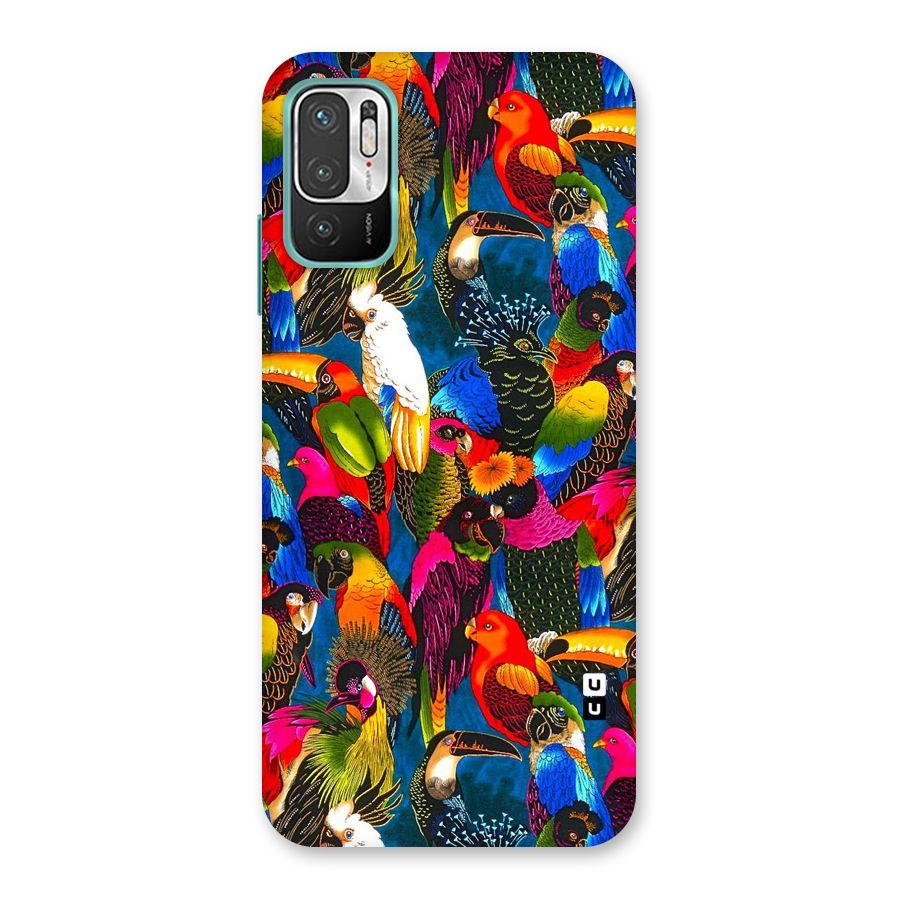 Parrot Art Back Case for Redmi Note 10T 5G