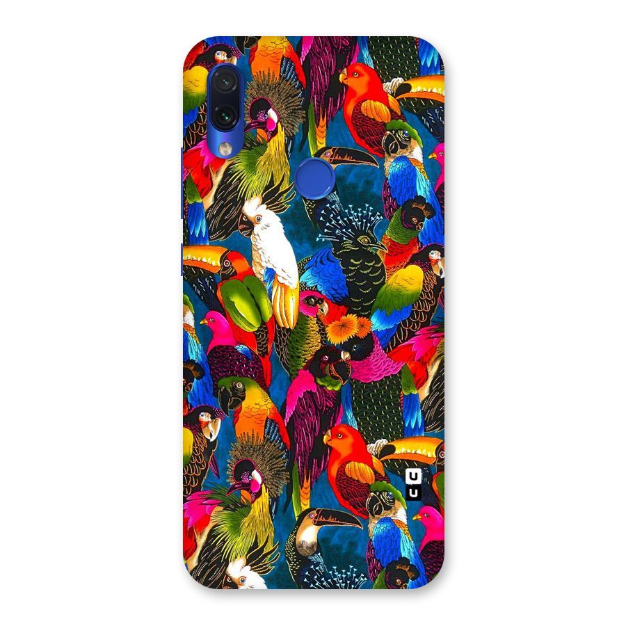 Parrot Art Back Case for Redmi Note 7