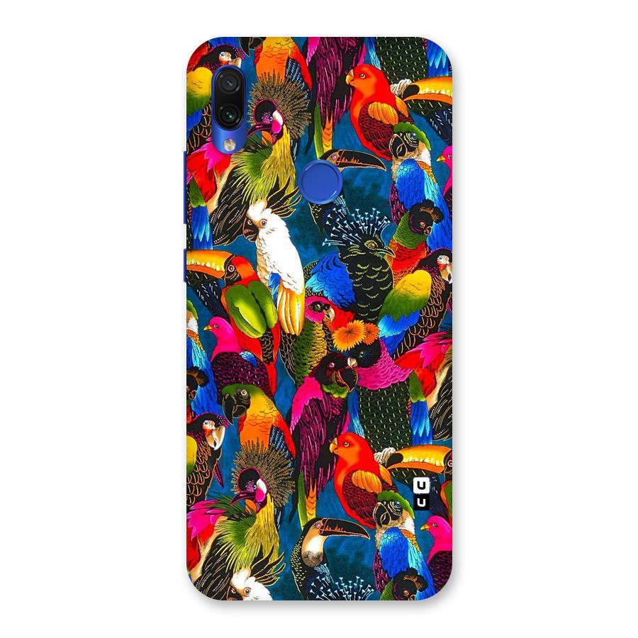 Parrot Art Back Case for Redmi Note 7S