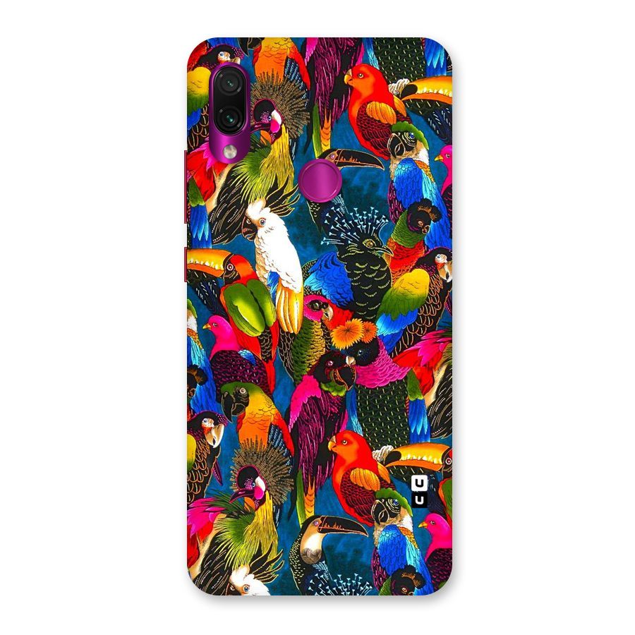 Parrot Art Back Case for Redmi Note 7 Pro