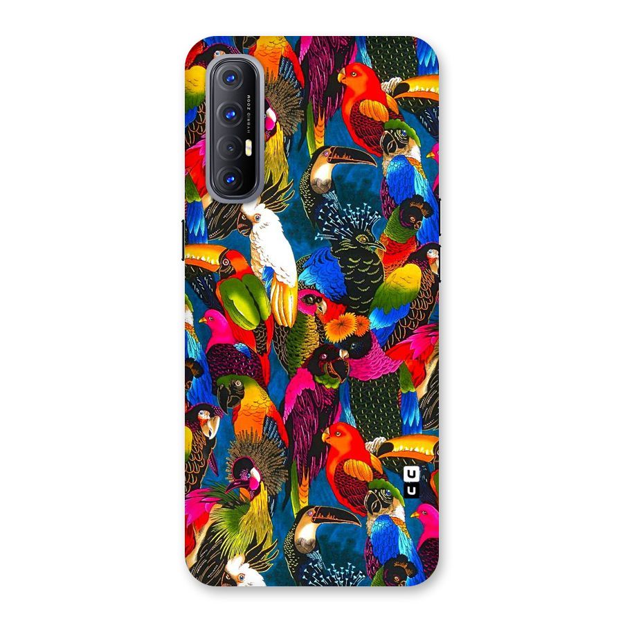 Parrot Art Back Case for Reno3 Pro