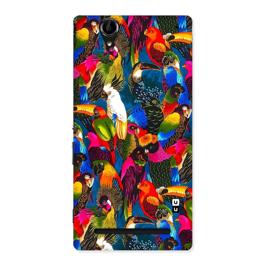 Parrot Art Back Case for Sony Xperia T2