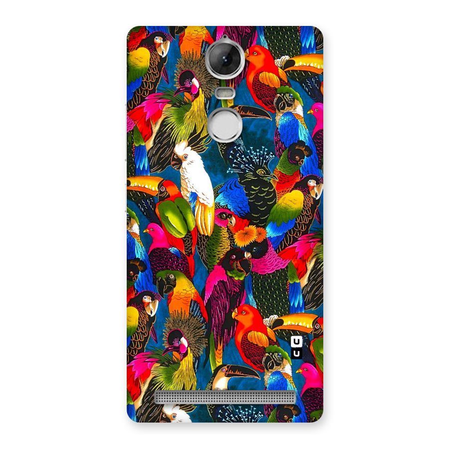 Parrot Art Back Case for Vibe K5 Note