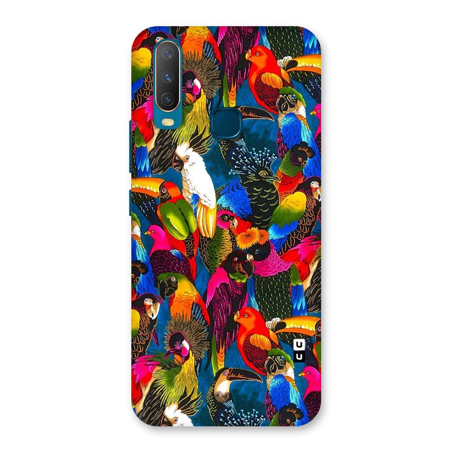 Parrot Art Back Case for Vivo U10