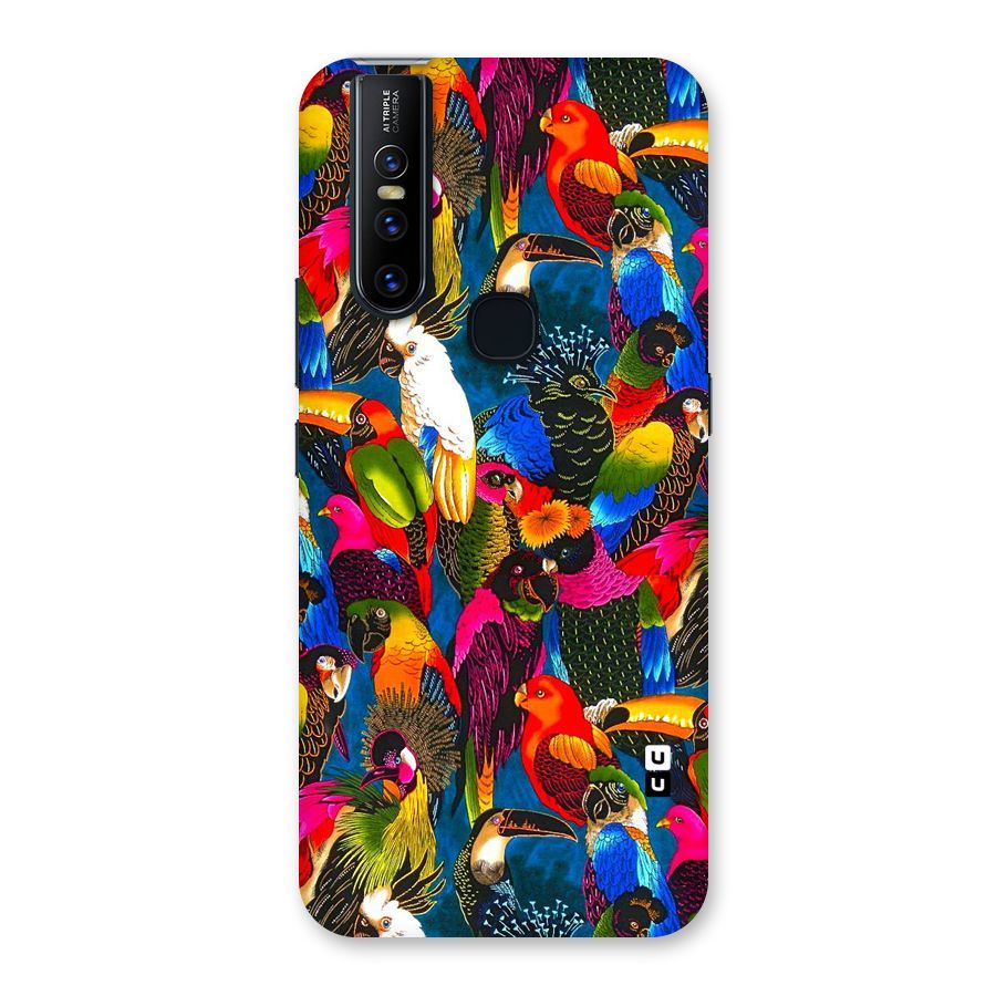 Parrot Art Back Case for Vivo V15