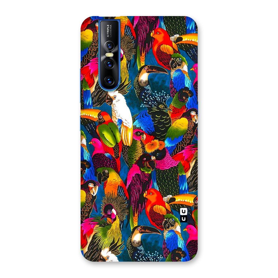 Parrot Art Back Case for Vivo V15 Pro