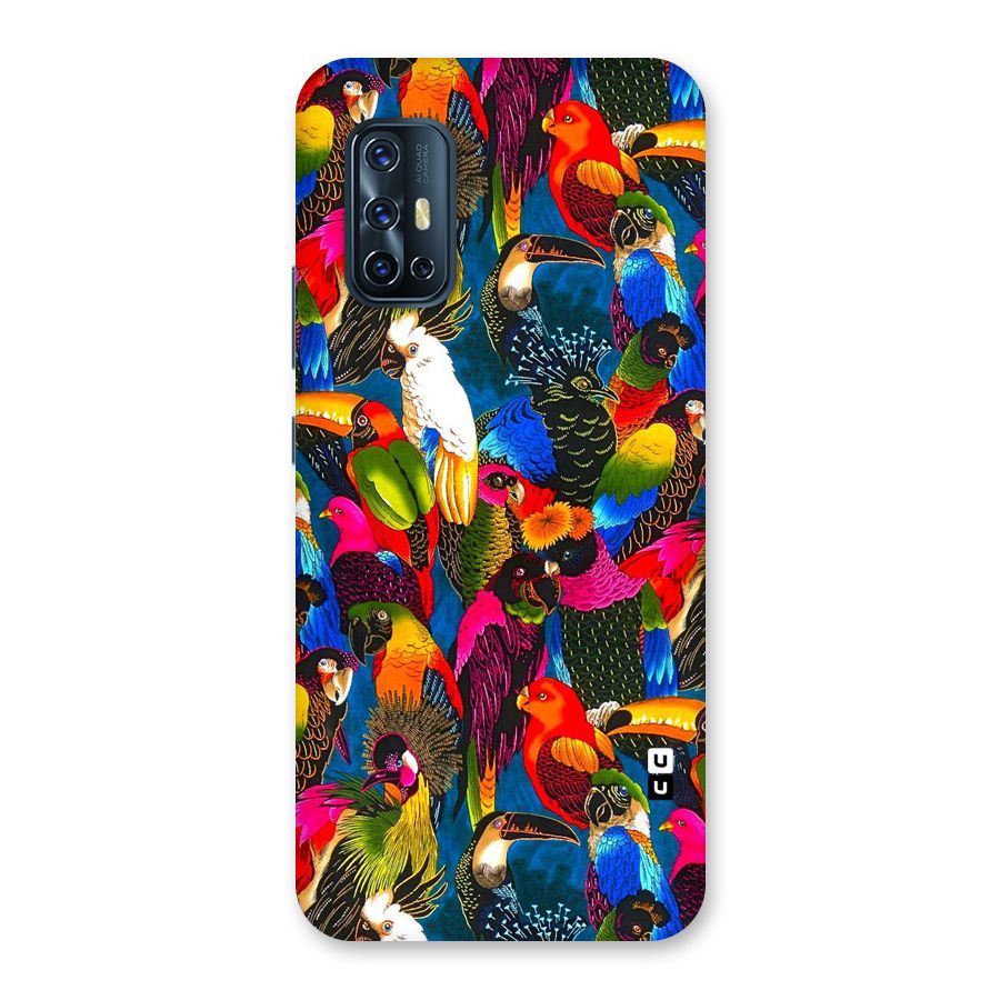Parrot Art Back Case for Vivo V17