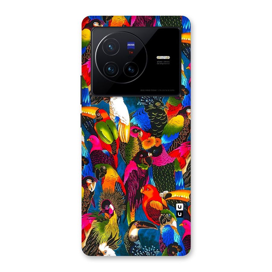 Parrot Art Back Case for Vivo X80