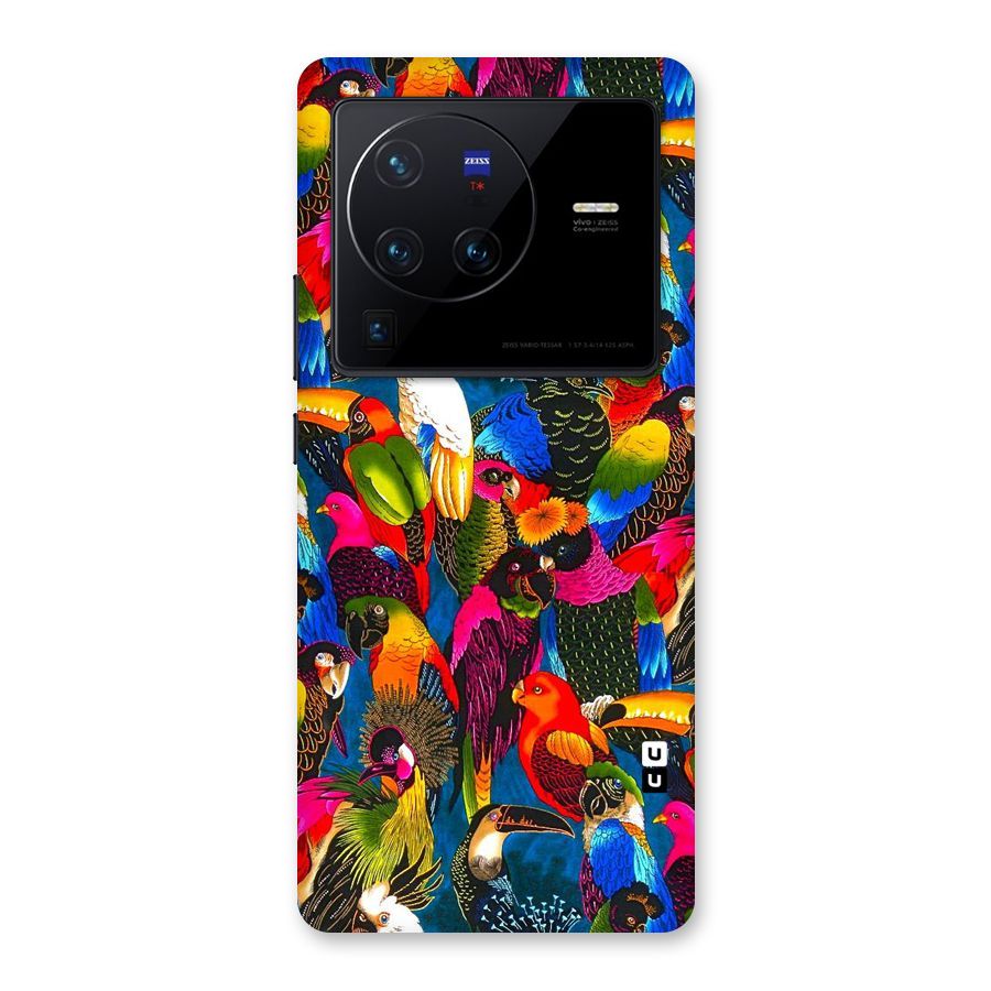 Parrot Art Back Case for Vivo X80 Pro