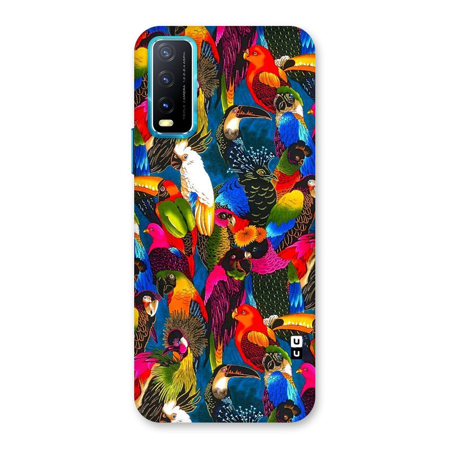 Parrot Art Back Case for Vivo Y20A