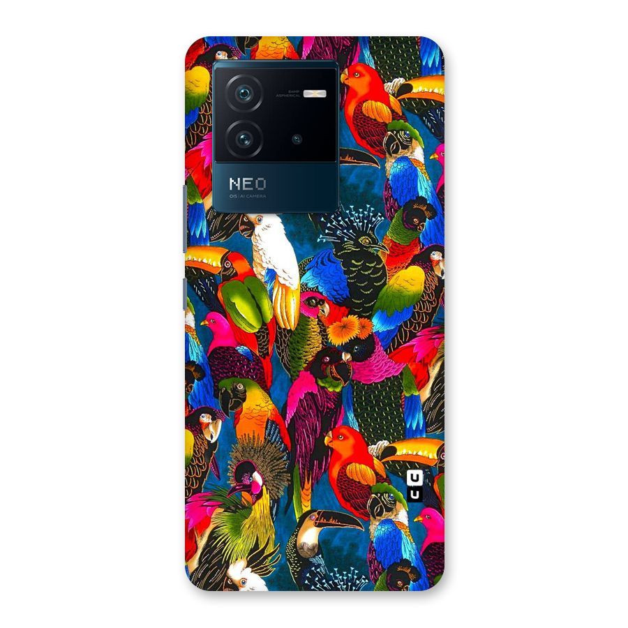 Parrot Art Back Case for Vivo iQOO Neo 6 5G